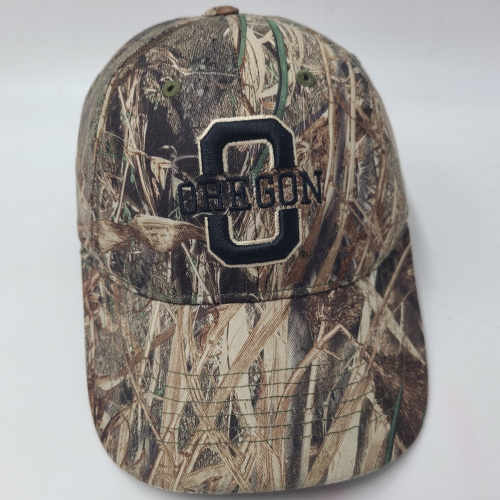 Oregon Ducks Hat Adjustable Captivating Headgear Camo Brown NCAA University‎ Men